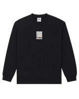 The Parlez Mens Longwood Sweatshirt in Black