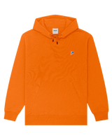 The Parlez Mens Avery Hoodie in Tangerine