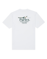 The Parlez Mens Worldwide T-Shirt in White