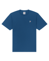 The Parlez Mens Cinco T-Shirt in Sail Blue