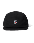 The Parlez Mens Logan 5 Panel Cap in Black