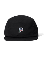 The Parlez Mens Logan 5 Panel Cap in Black