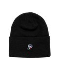 The Parlez Mens Paxico Beanie in Black