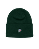 The Parlez Mens Paxico Beanie in Deep Green