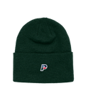 The Parlez Mens Paxico Beanie in Deep Green