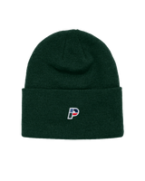 The Parlez Mens Paxico Beanie in Deep Green