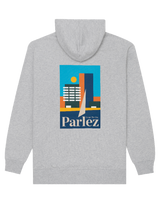 The Parlez Mens Chesapeake Hoodie in Heather