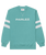 The Parlez Mens Yuma Sweatshirt in Dusty Aqua