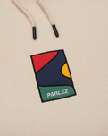 The Parlez Mens Cove Hoodie in Ecru