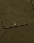 The Parlez Mens Case Overshirt in Khaki