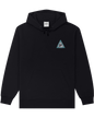 The Parlez Mens Dowe Hoodie in Black