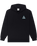 The Parlez Mens Dowe Hoodie in Black