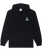 The Parlez Mens Dowe Hoodie in Black