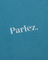 The Parlez Mens Chukka T-Shirt in Dusty Blue