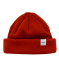 The Parlez Mens Flatholm Beanie in Burnt Ochre