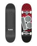 The Plan B Corner Sneckler 31.85" Skateboard in Red