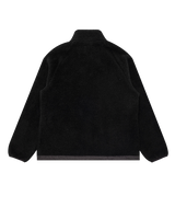 Piru Zip Fleece Jacket in Black