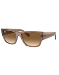 The Ray-Ban Carlos Sunglasses in Light Brown