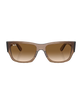 The Ray-Ban Carlos Sunglasses in Light Brown