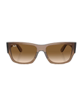 The Ray-Ban Carlos Sunglasses in Light Brown