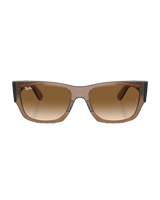 The Ray-Ban Carlos Sunglasses in Light Brown