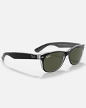 The Ray-Ban New Wayfarer Colour Mix Sunglasses in Black & Green