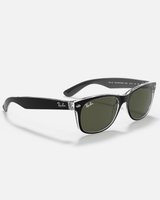 The Ray-Ban New Wayfarer Colour Mix Sunglasses in Black & Green