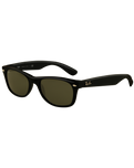 The Ray-Ban Black New Wayfarer Sunglasses in Black