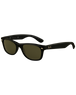 The Ray-Ban Black New Wayfarer Sunglasses in Black