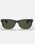 The Ray-Ban New Wayfarer Polarised Sunglasses in Green Classic G15