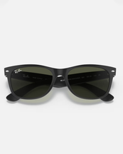 The Ray-Ban New Wayfarer Polarised Sunglasses in Green Classic G15