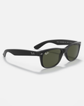 The Ray-Ban New Wayfarer Polarised Sunglasses in Green Classic G15