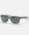 The Ray-Ban New Wayfarer Polarised Sunglasses in Transparent Grey