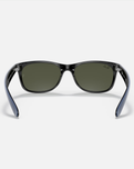 The Ray-Ban New Wayfarer Colour Mix Sunglasses Standard in Matte Blue