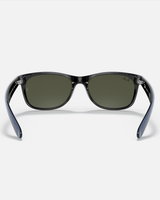 The Ray-Ban New Wayfarer Colour Mix Sunglasses Standard in Matte Blue