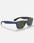 The Ray-Ban New Wayfarer Colour Mix Sunglasses Standard in Matte Blue