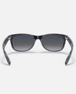 The Ray-Ban New Wayfarer Polarised Sunglasses in Matte Blue