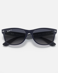 The Ray-Ban New Wayfarer Polarised Sunglasses in Matte Blue