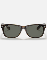 The Ray-Ban New Wayfarer Polarised Sunglasses in Gloss Tortoise