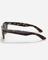 The Ray-Ban New Wayfarer Polarised Sunglasses in Gloss Tortoise