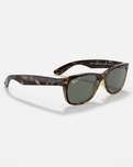 The Ray-Ban New Wayfarer Polarised Sunglasses in Gloss Tortoise