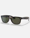 The Ray-Ban New Wayfarer Sunglasses in Gloss Tortoise