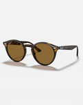 The Ray-Ban RB2180 Sunglasses in Dark Brown