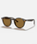 The Ray-Ban RB2180 Sunglasses in Dark Brown