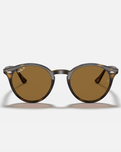 The Ray-Ban RB2180 Sunglasses in Dark Brown