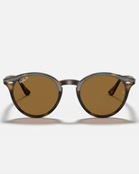 The Ray-Ban RB2180 Sunglasses in Dark Brown