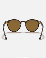 The Ray-Ban RB2180 Sunglasses in Dark Brown