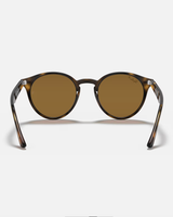 The Ray-Ban RB2180 Sunglasses in Dark Brown