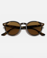 The Ray-Ban RB2180 Sunglasses in Dark Brown