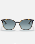 The Ray-Ban Elliot Sunglasses in Yellow & Blue Havana